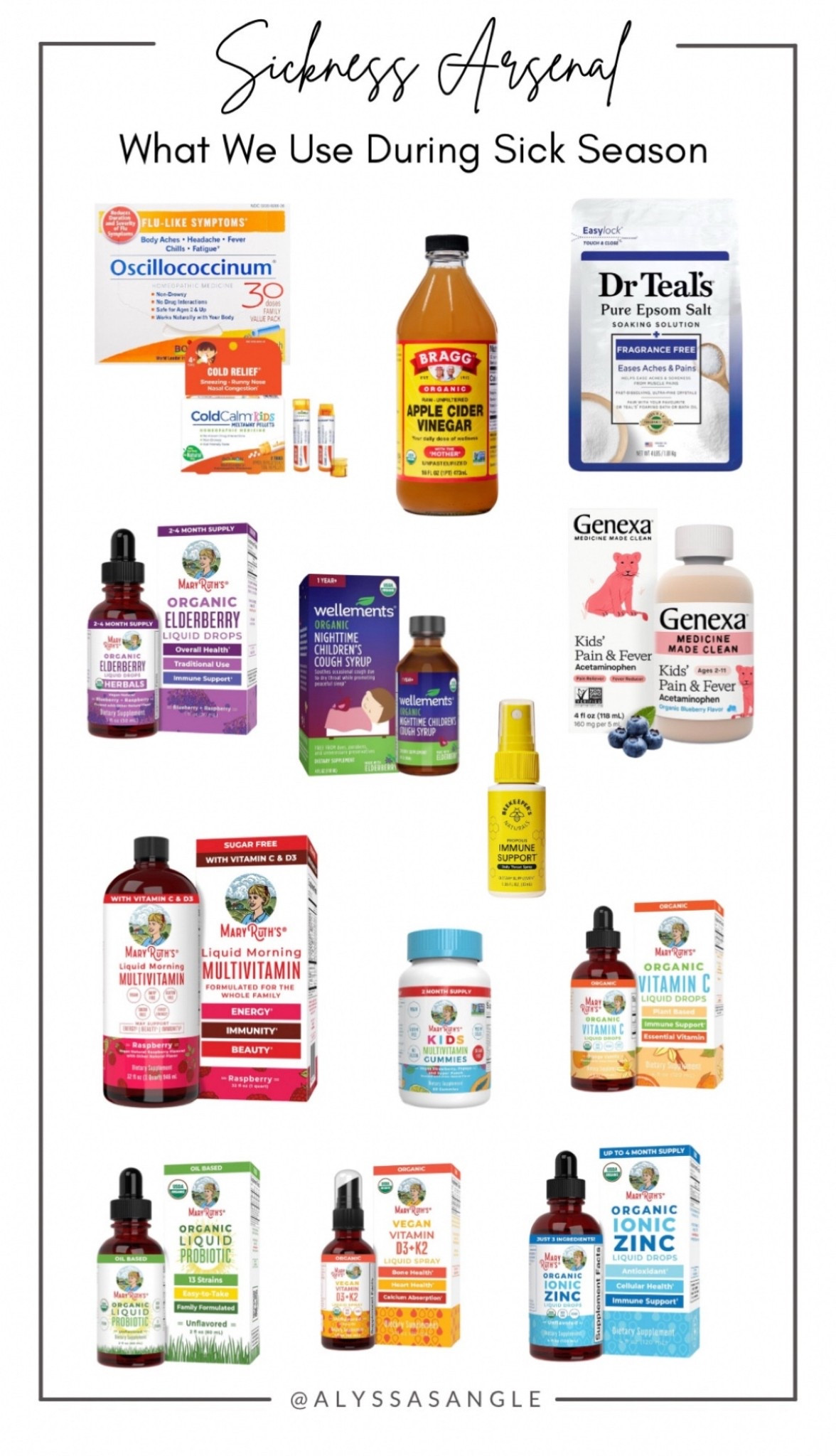 The “ber” months are here and between those and back to school, it’s also “sick season.” Here’s what we like to keep in our cabinet to help combat or at least mitigate all the germs for both littles and ourselves. 

#LTKFamily #LTKKids #LTKSeasonal