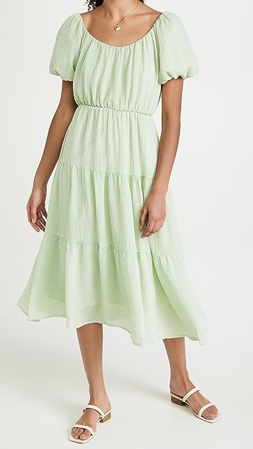 Smocked Tiered Maxi Dress | Shopbop
