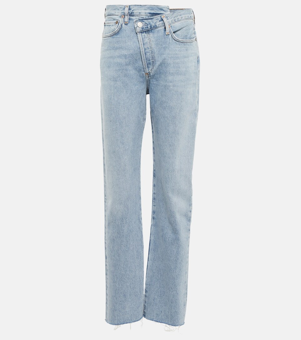 Criss Cross high-rise straight jeans | Mytheresa (US/CA)