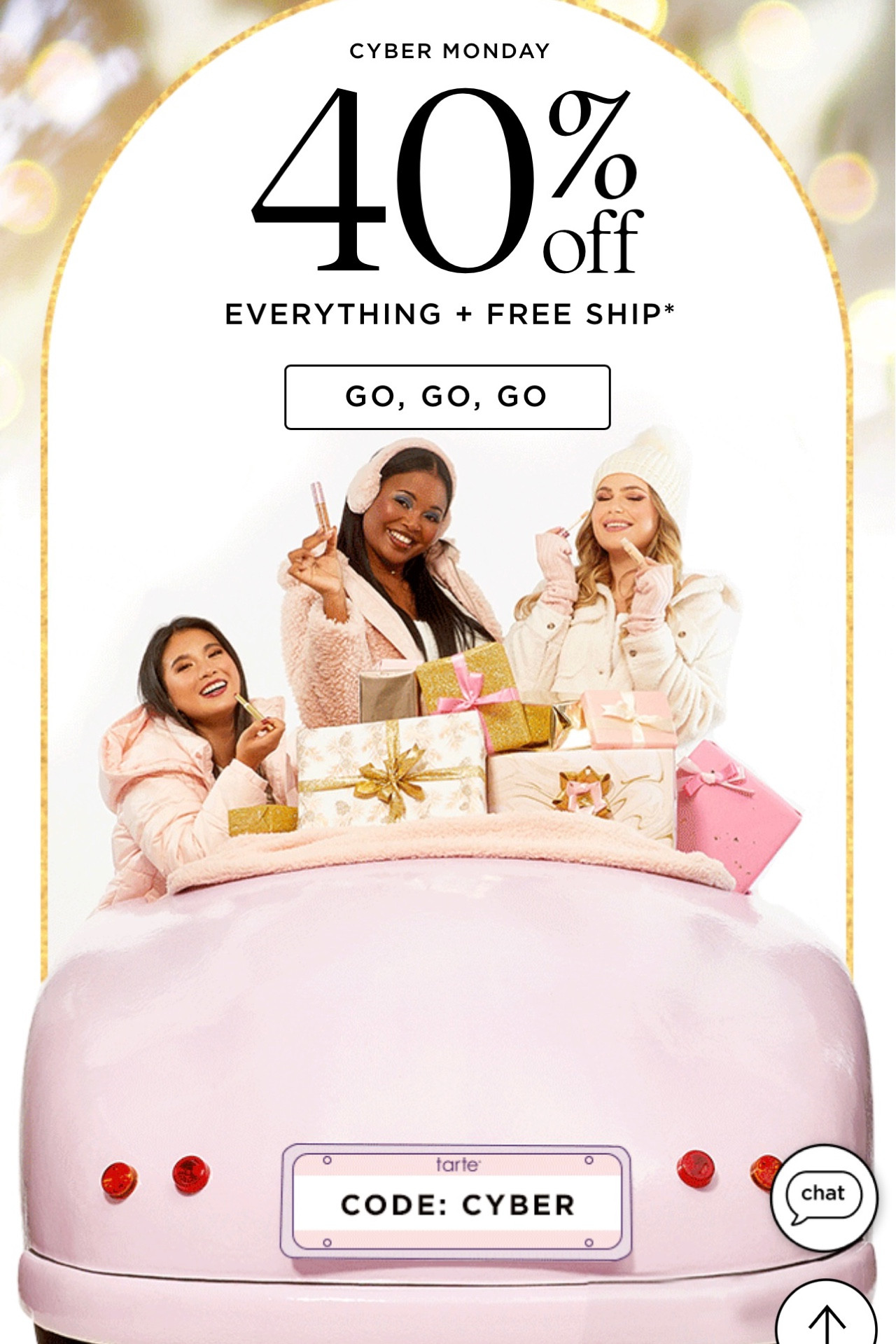 Tarte cosmetics entire site 40% off!!! cyber monday sale - shape tape, foundation, mascara, eyeshadow, skincare 


#LTKsalealert #LTKCyberweek #LTKbeauty