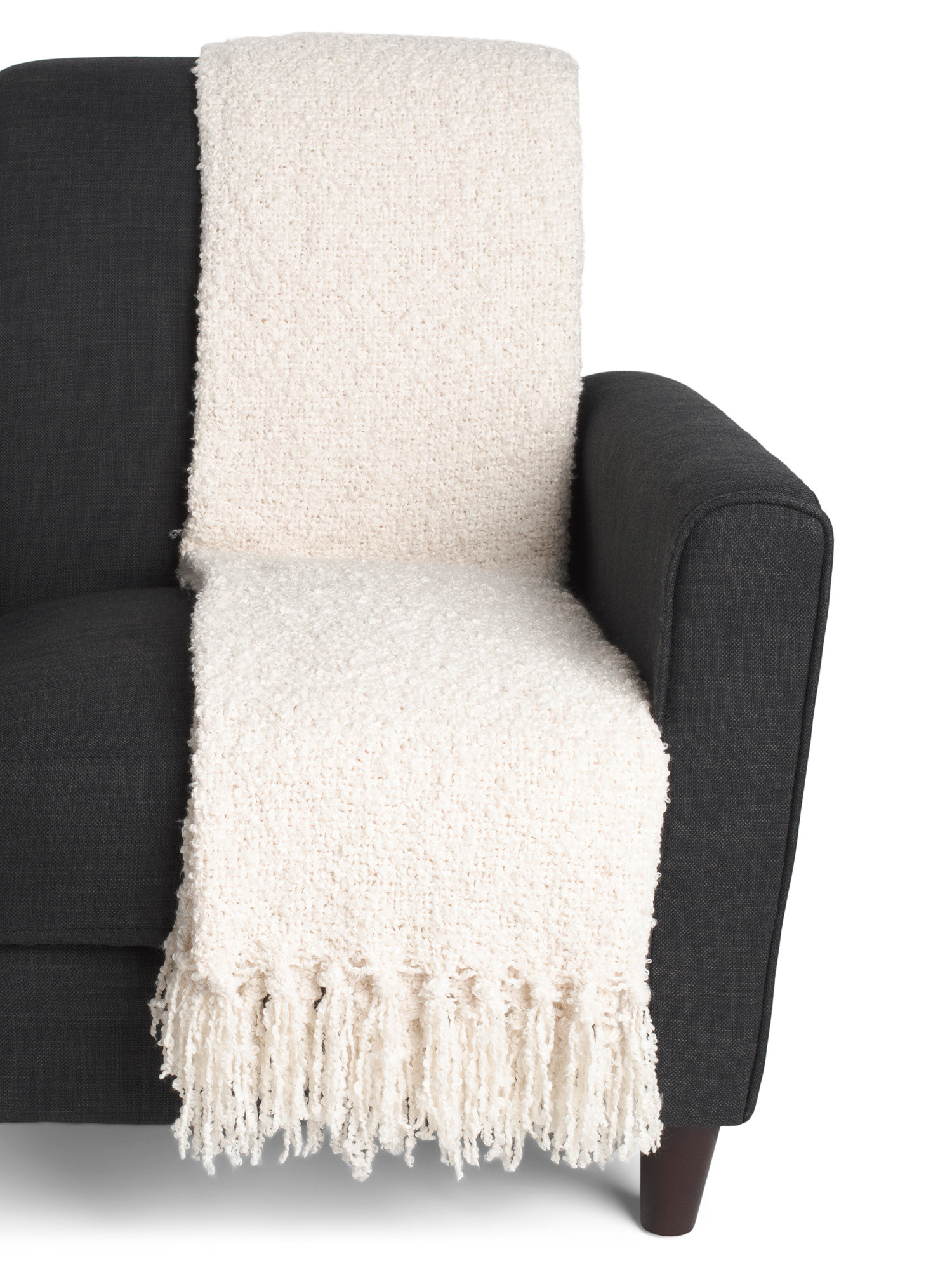Boucle Fringe Throw | Home | Marshalls | Marshalls