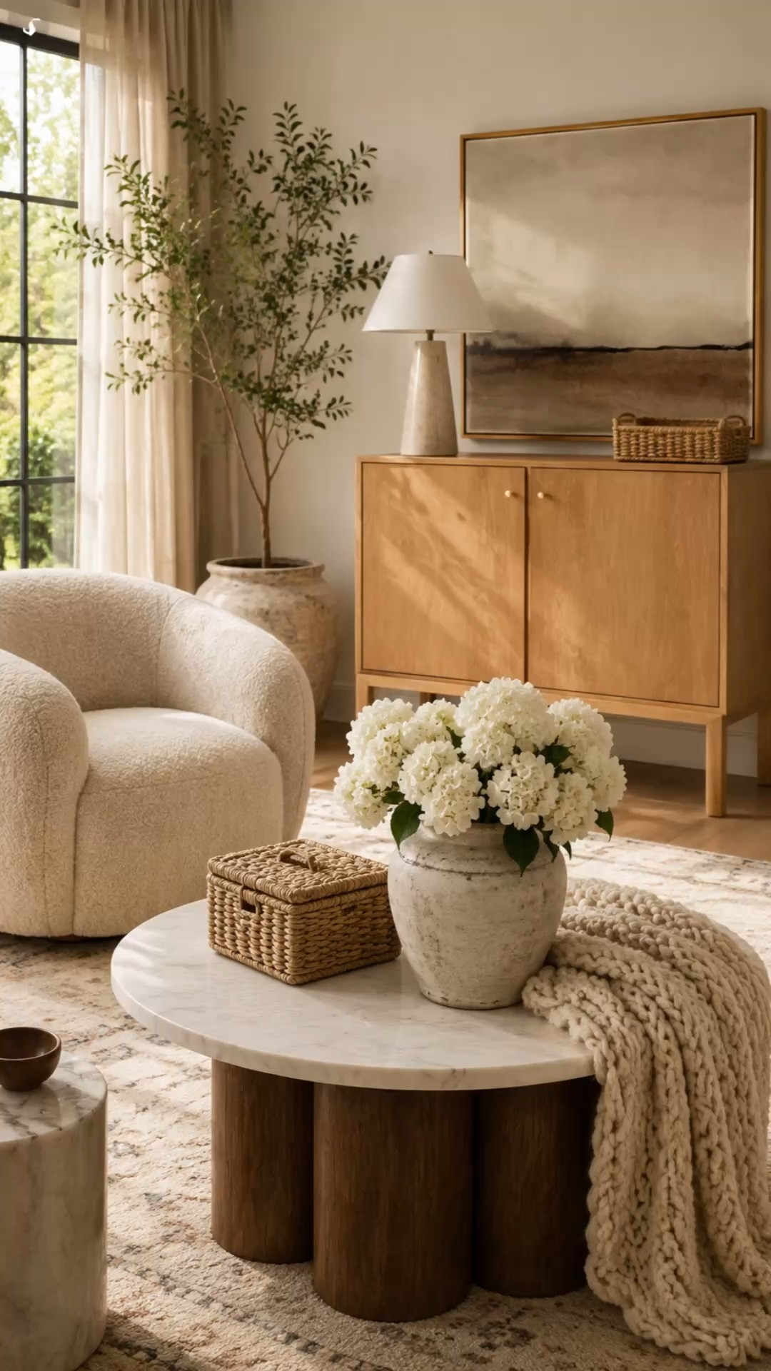 There’s just something about warm wood tones, cozy textures, and soft natural light that makes a house feel instantly calmer 🤎

#LTKHome #LTKSeasonal #LTKSaleAlert