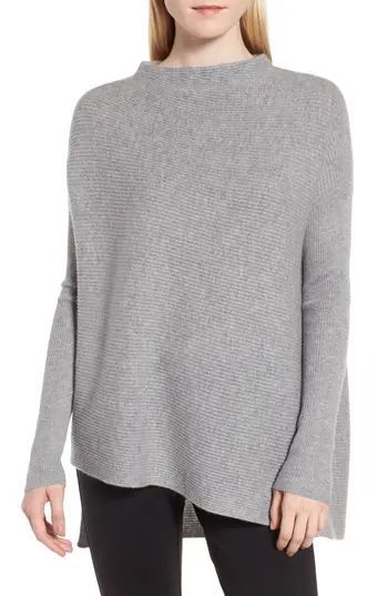 Women's Nordstrom Signature Cashmere Asymmetrical Pullover | Nordstrom