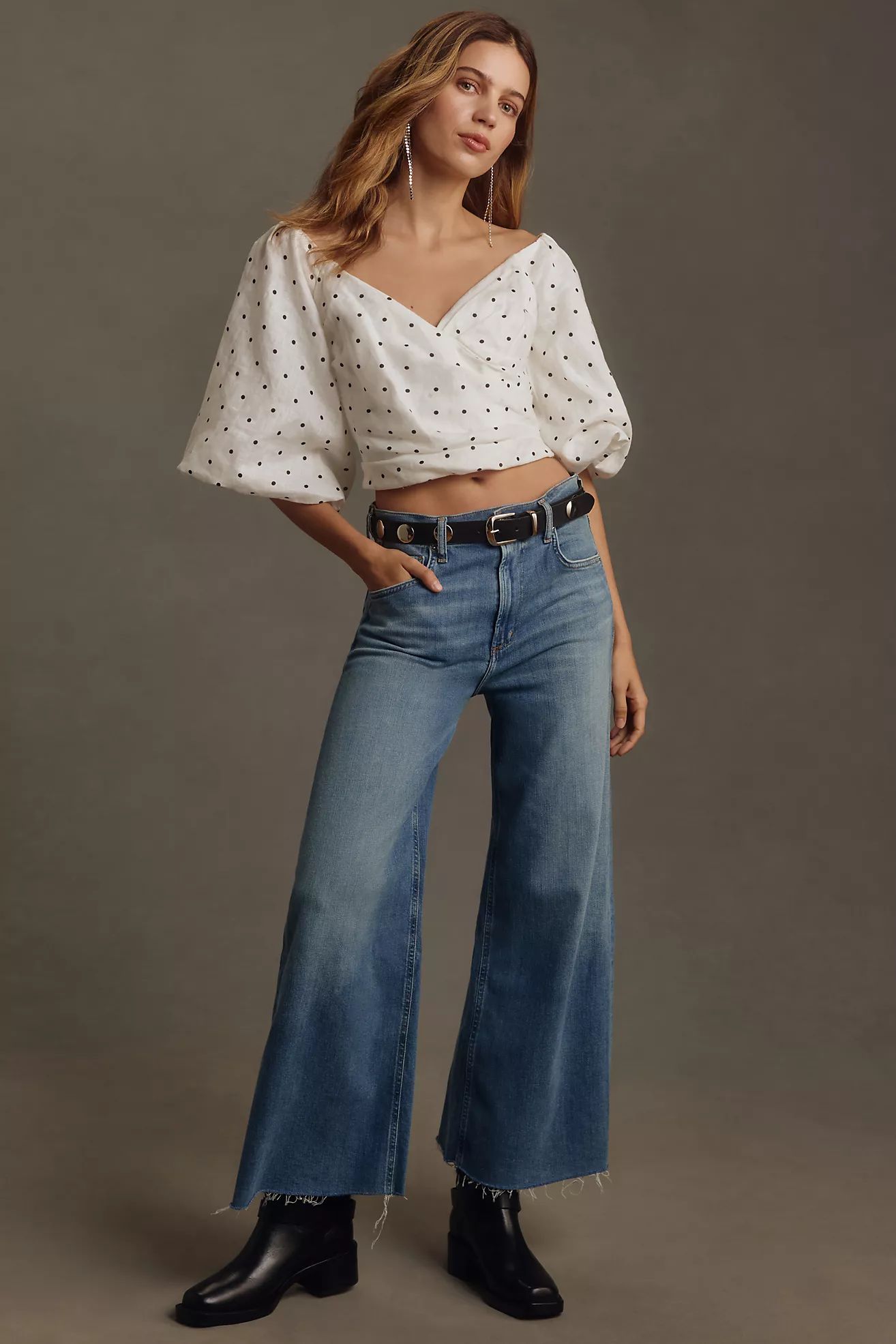 Citizens of Humanity Lyra High-Rise Wide-Leg Jeans | Anthropologie (US)