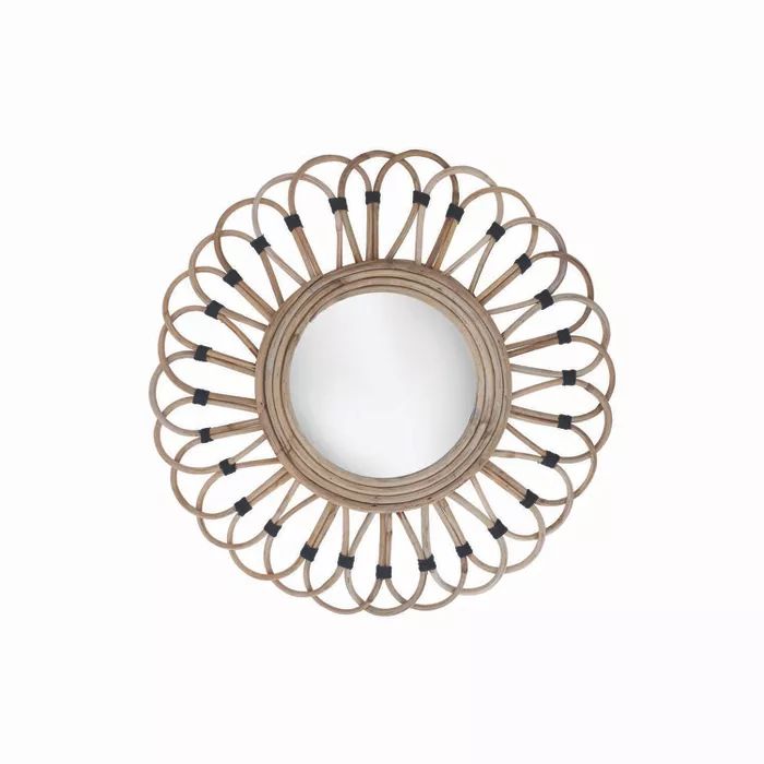 Rattan Mirror - Foreside Home and Garden | Target