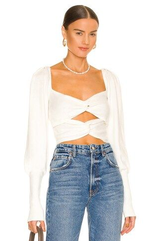 LPA Ayla Top in Ivory from Revolve.com | Revolve Clothing (Global)