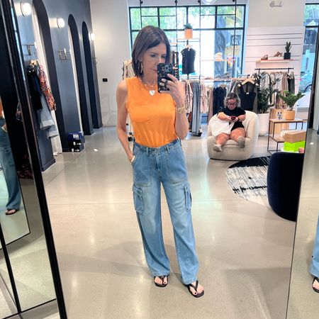 Sharing some new arrivals from Evereve that I am currently loving. 

Evereve New Arrivals, spring Evereve outfit, denim cargos, orange tee

#LTKover40 #LTKstyletip