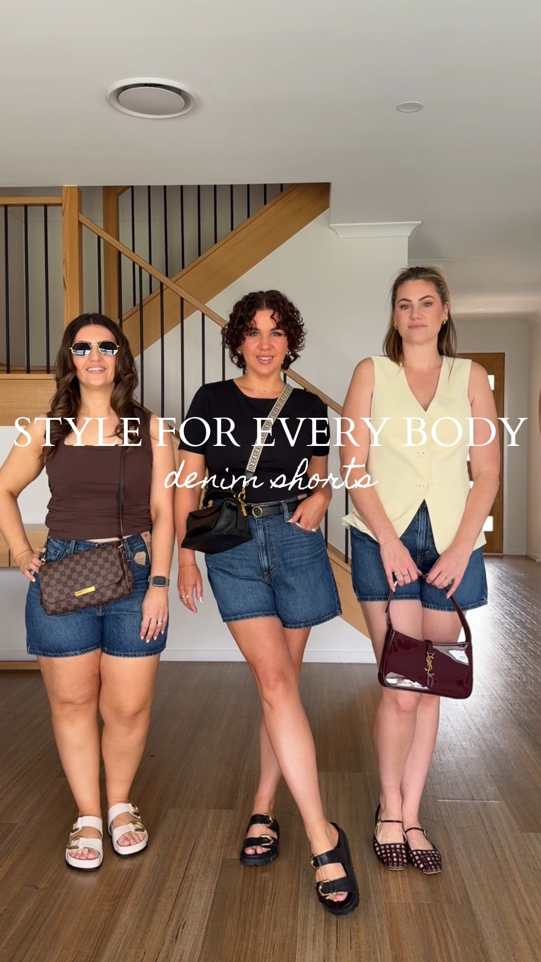 STYLE FOR EVERY BODY | Proportions can change how a piece looks and fits MORE than size. So we’re showing you how one outfit looks on different heights and proportions even though we’re the same size. 

If you struggle with gaping at the waist with your denim, the new range of Cinch denim is for you! With an adjustable waist, you may not need to have your denim shorts or jeans altered anymore! 

SIZING
Dianne: Size 12 | 12DD | wears size 30.
Rachael: Size 12 | 14E | wears size 30.
Julia: Size 12 | 12E | wears size 30.

See IG stories/highlight for more in depth sizing information.

One thing so many of you ladies tell me daily is how hard it is to shop online... and the biggest issue is not being able to visualise how a piece will sit on you when you’re a different height, shape or size to the model. Which is often.

Please pop a comment below, and let us know which style/brand you’d like to see next!

Rachael x

#stylewithcsvp #champagnesilvousplait #personalstylist #brisbanestylist #asistylist #personalshopper #styleforeverybody  #ltkaustralia 

#LTKspring #LTKsummer #LTKjeans