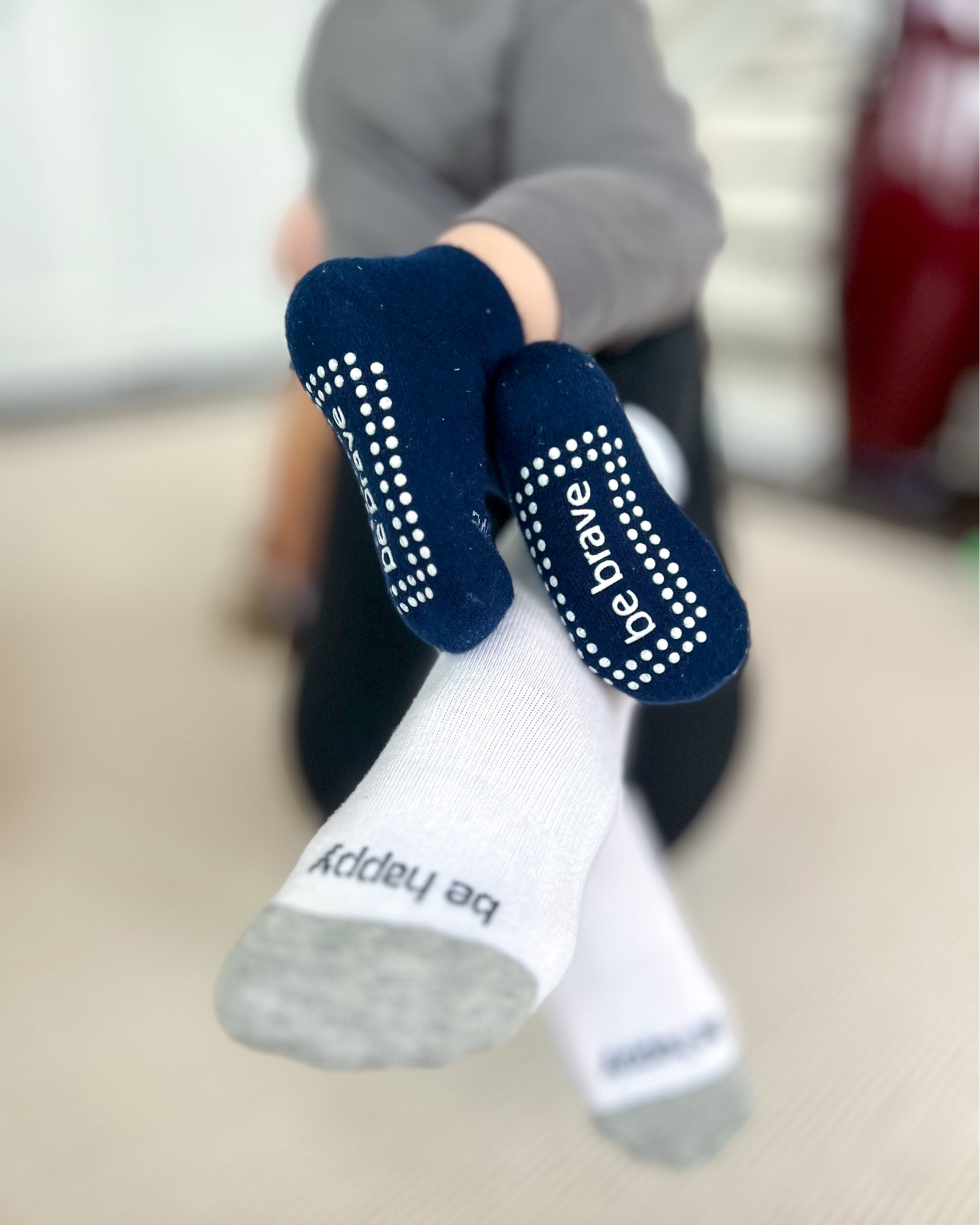 Imma stick w YOU 🥰 @stickybesocks has the cutest positive affirmations on their grippy socks for mama’s & babies- Bear literally wakes up and asks for his “brave socks” 🥹 

& I’ve gotten so many compliments every time I wear mine to get my booty kicked in Pilates 🤸🏻‍♂️ 

I’ve linked them in my LTK for y’all to check em out for yourselves!! 🫶🏼

🧦🧦🧦

Mother’s Day gift, sticky socks

#LTKFamily #LTKActive #LTKBaby