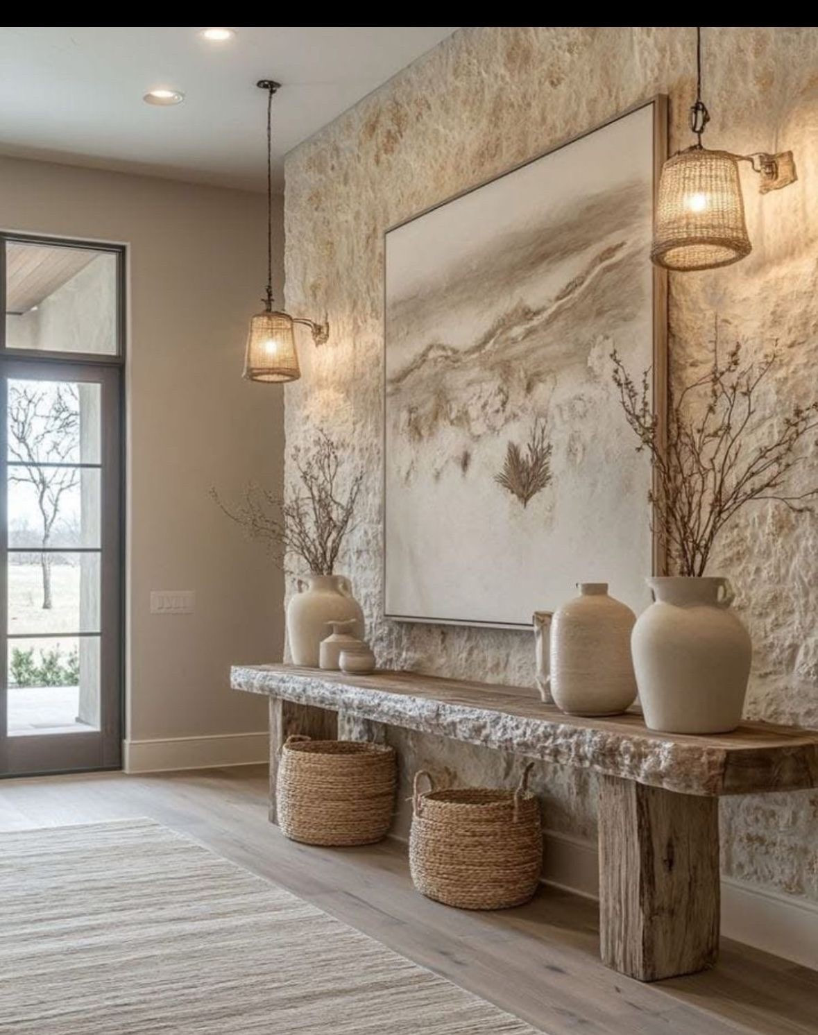 Modern Organic Transitional Foyer Decor | Amazon Budget Home Finds to Elevate Your Entryway

Creating a welcoming, high-end entryway doesn’t have to break the bank! This neutral, modern foyer look is styled entirely with budget-friendly Amazon finds—from the console table to the decor accents. If you’re looking to elevate your space without overspending, these pieces bring that designer feel on a dime. Perfect for first impressions, small entryways, or rental-friendly refreshes. #FoyerDecor #AmazonHomeFinds #BudgetHomeDecor #EntrywayInspo #NeutralHomeDecor #AffordableHomeStyle #InteriorStylingOnABudget #ModernFoyer #EntrywayDecorIdeas #LTKHome #AmazonFavorites #HomeStyleOnABudget #NeutralInteriors #HomeDecorInspo

#LTKStyleTip #LTKHome