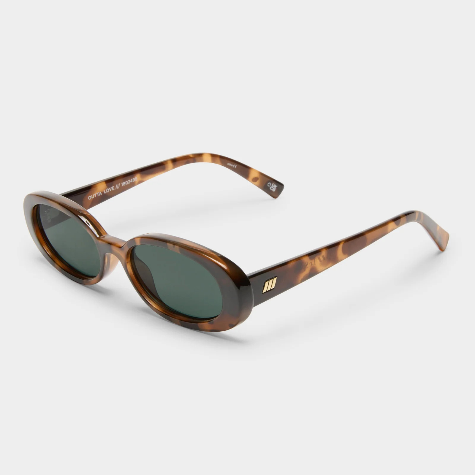 OUTTA LOVE | TORT GREEN MONO | Le Specs UK
