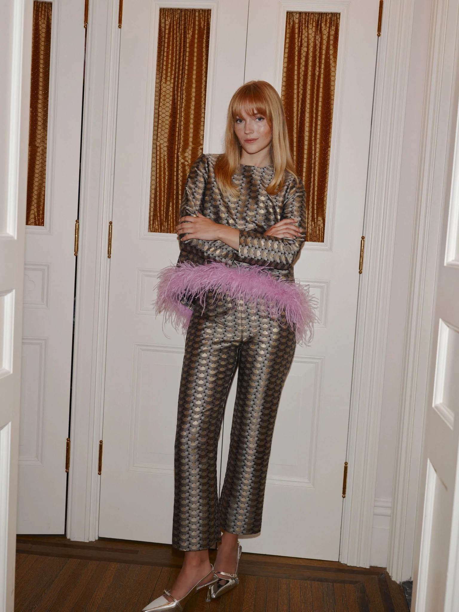 Champagne Pop Terez Pants | Tuckernuck (US)