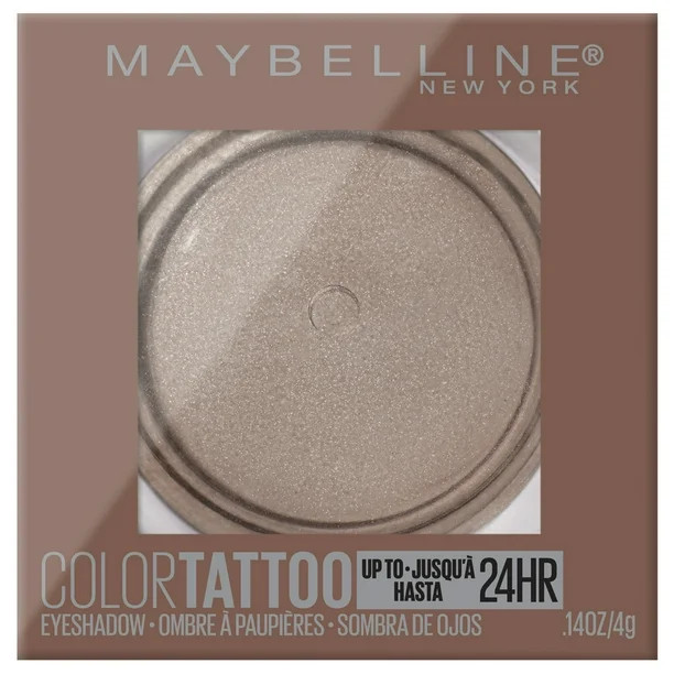 Maybelline Color Tattoo Up To 24HR Longwear Cream Eyeshadow, High Roller, 0.14 oz - Walmart.com | Walmart (US)