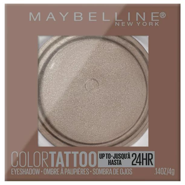 Maybelline Color Tattoo Up To 24HR Longwear Cream Eyeshadow, High Roller, 0.14 oz - Walmart.com | Walmart (US)