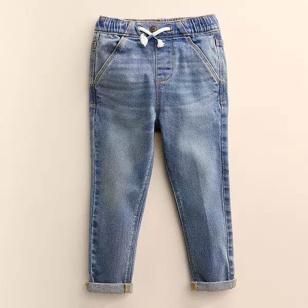 Baby & Toddler Little Co. by Lauren Conrad Organic Loose Fit Denim Jeans | Kohl's