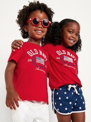 Matching Unisex Short-Sleeve Logo-Graphic T-Shirt for Toddler | Old Navy (US)