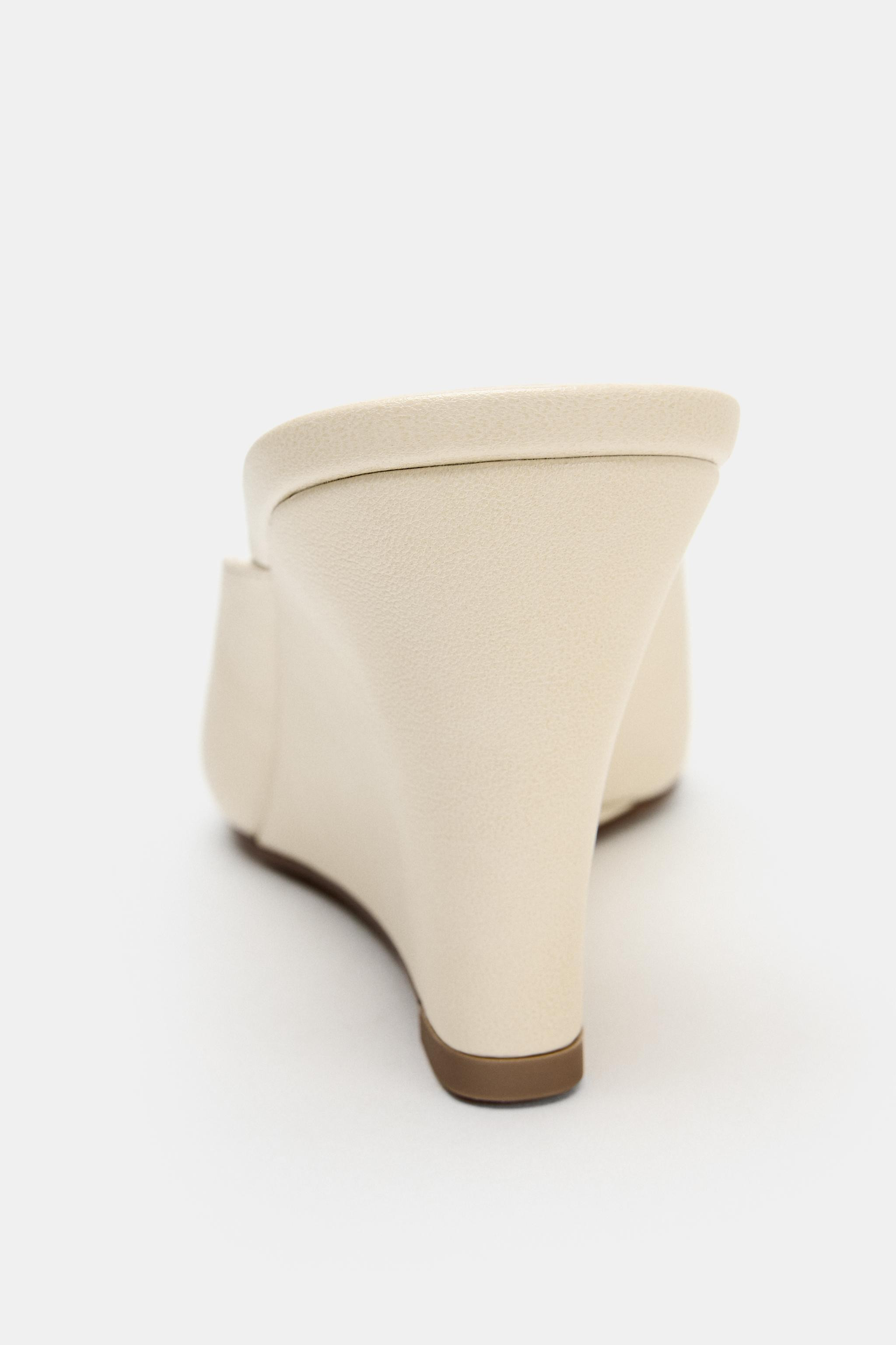 WEDGE MULE SHOES | Zara UK