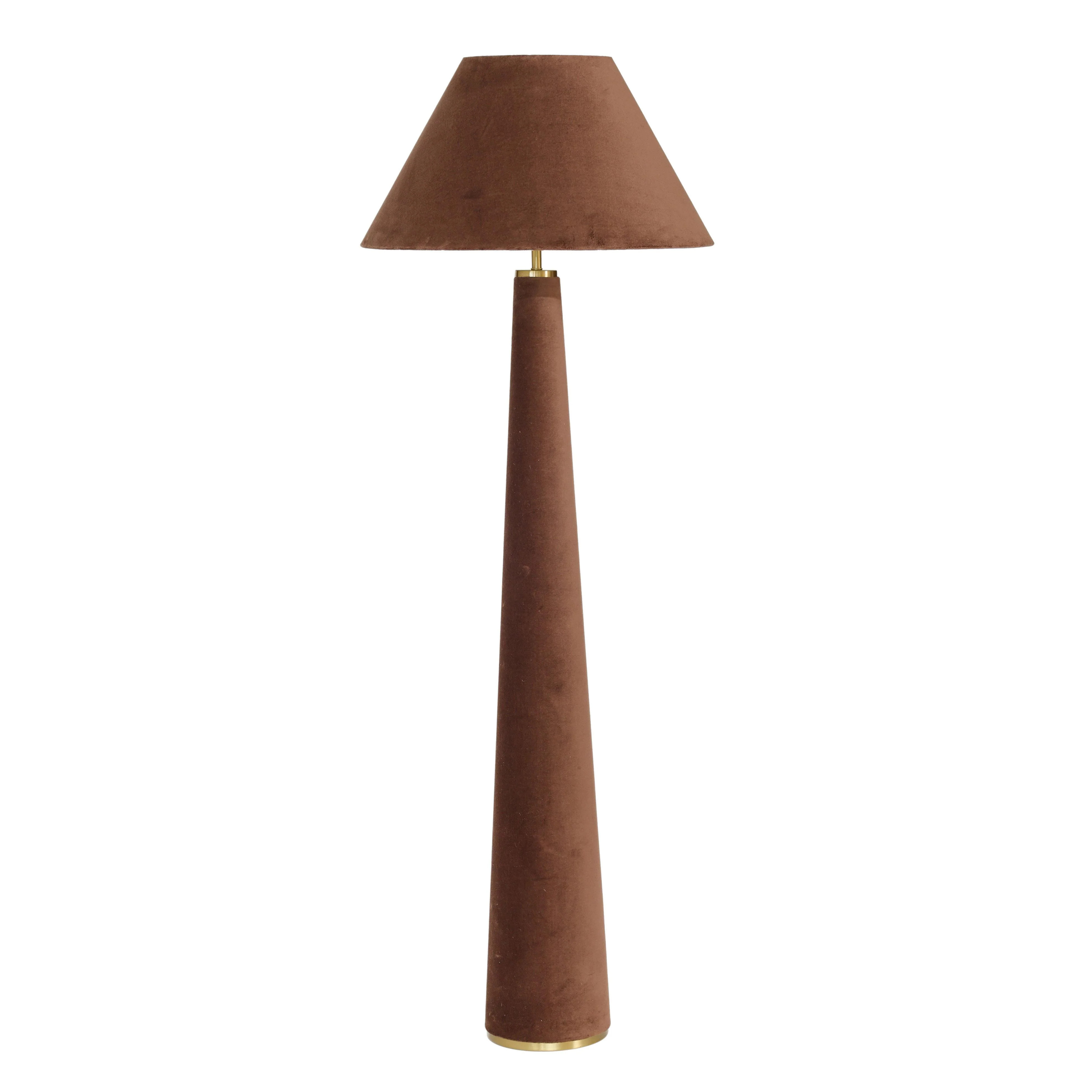 Graham Velvet Floor Lamp | TOV Furniture