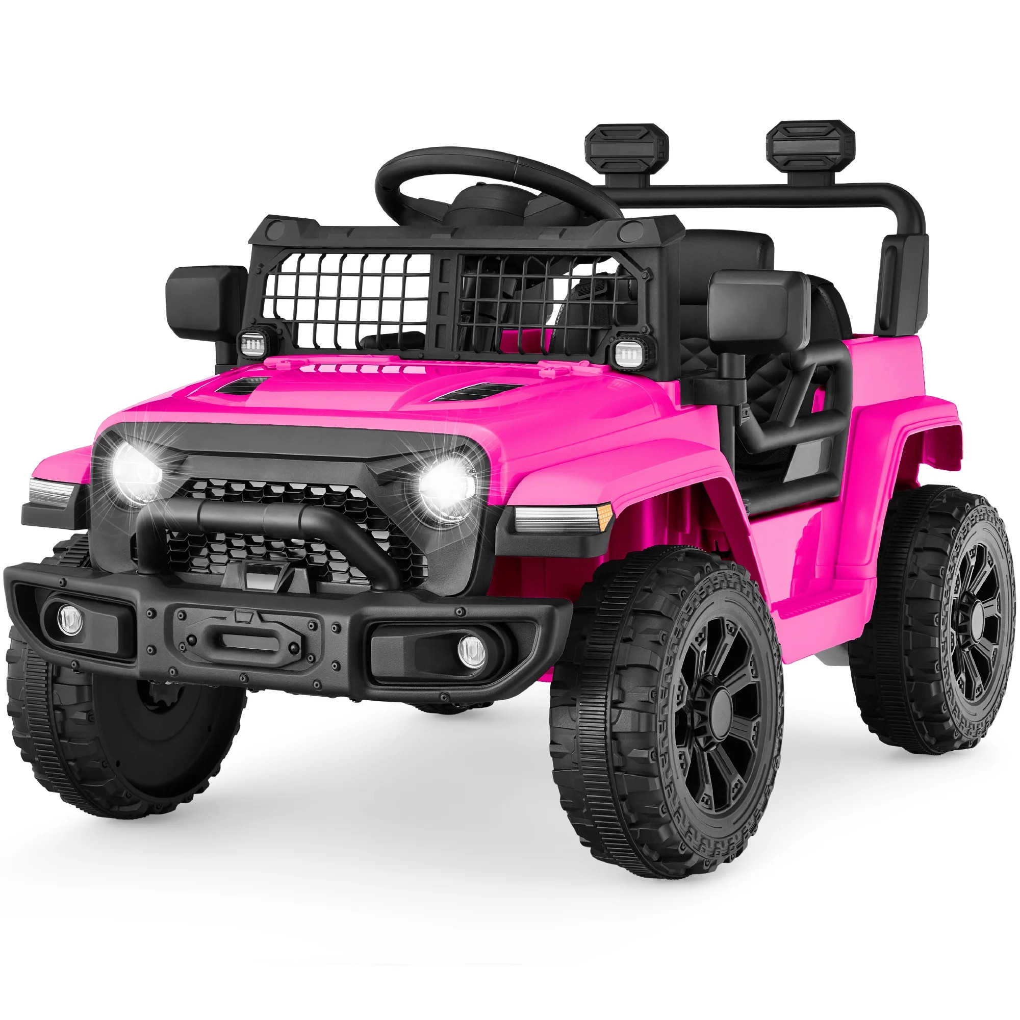 Best Choice Products 6V Kids Ride-On Truck Car w/ Parent Remote Control, 4-Wheel Suspension, LED ... | Walmart (US)