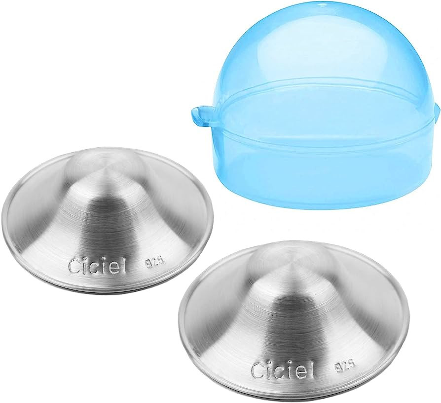 The Original Silver Nursing Cups - Nipple Shields for Nursing Newborn - Newborn Breastfeeding Ess... | Amazon (CA)
