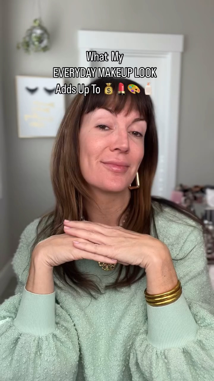 💰Was it more or less than you thought?? I honestly didn’t have a clue but thought it to be a fun experiment on my part, and this isn’t even one of my more complicated makeup looks! I didn’t use brow gel, eyeliner, lid primer, fake lashes, etc!

I thought it would be less bc I used a good bit of drugstore products but I think my high priced serum (skin prep) and powder palette is what put it a little over the edge!🤣

So when your makeup artist gives you her fee, and you think it’s too high, just remember this video and how much each of their products costs to stock up in multiple shades! (And don’t forget the cost and value of years of experience 💵)

Brands used : @naturiumskin @clarinsusa  @neutrogena @makeupforever  @morphebrushes  @rarebeauty  @natashadenona  @hourglasscosmetics  @urbandecaycosmetics  @elfcosmetics  @buxomcosmetics  @nyxcosmetics @maybelline  @thebkbeauty // If you’re interested in any of the products I used in this reel, go follow me in the @shop.ltk app to shop these exact items. #ltkbeauty #ltkunder100 #ltkover40 #makeupreels #beautyreels #drugstoremakeup #luxurymakeup

#LTKFindsUnder100 #LTKBeauty #LTKOver40