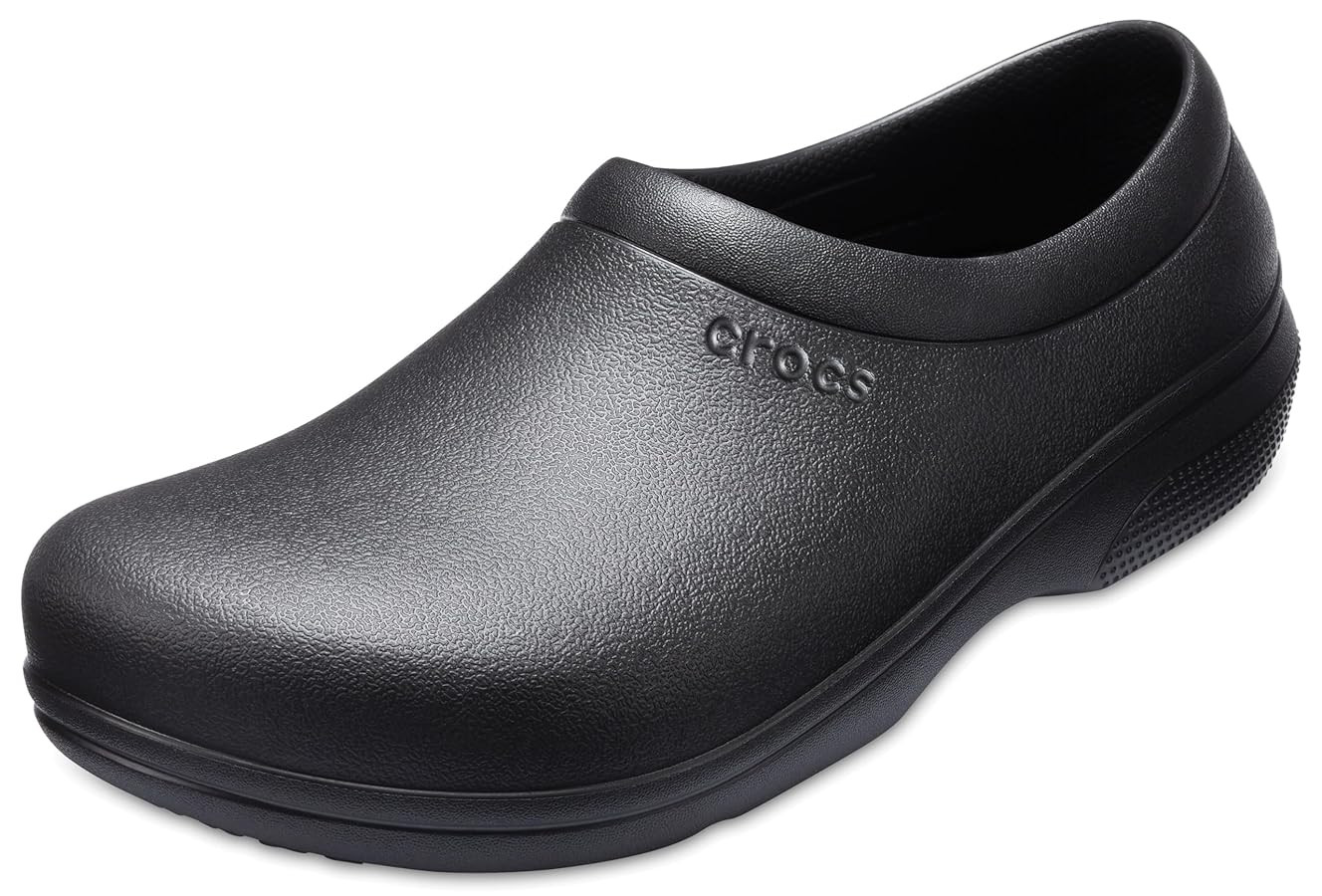Crocs Unisex Adult On The Clock Slip Resistant Clogs | Amazon (US)