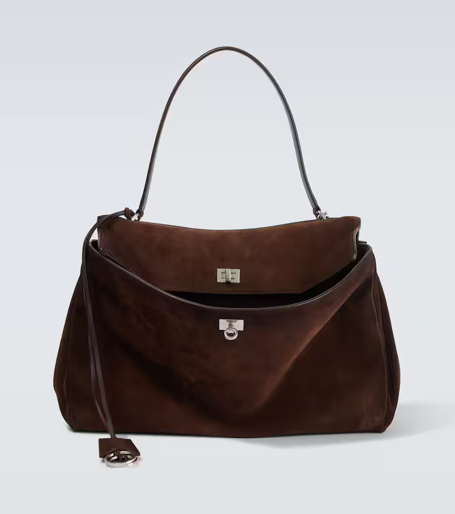 Balenciaga Tote Bag Rodeo aus Veloursleder | Mytheresa (DACH)