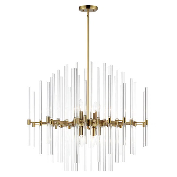 Chadley 8 - Light Dimmable Geometric Chandelier | Wayfair North America