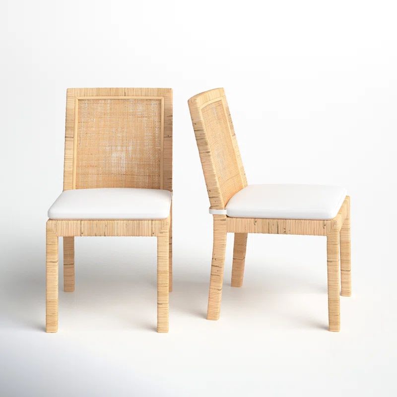 Elaina Linen Upholstered Side Chair | Wayfair North America