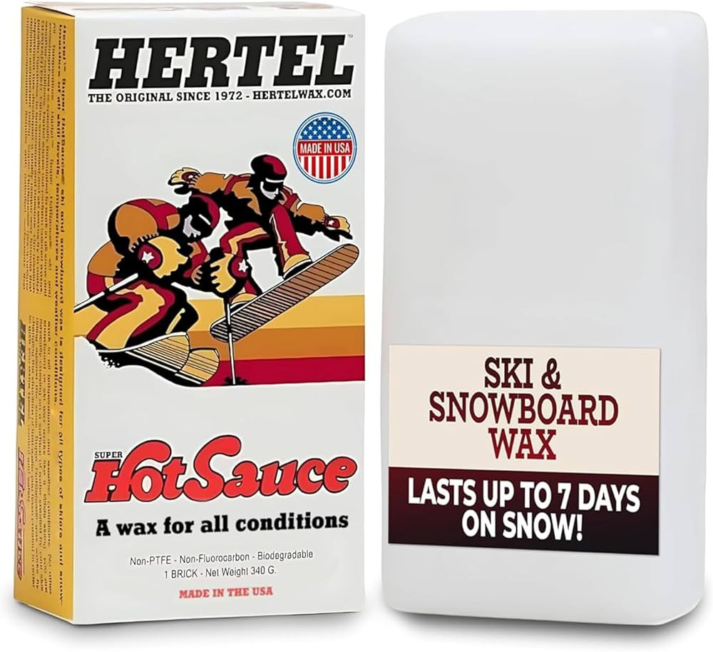 Super HotSauce All Temperature Ski and Snowboard Wax - Ski Wax Rub On or Iron On Wax for Snowboar... | Amazon (US)