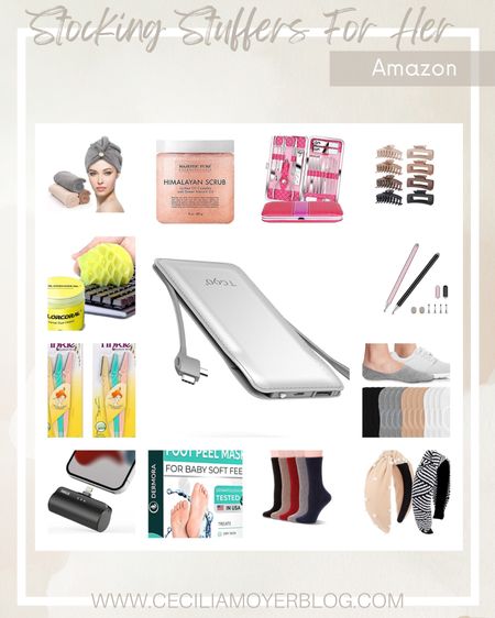 Gifts for her from Amazon!  Stocking stuffers for her. Beauty gifts 

#LTKunder50 #LTKGiftGuide #LTKbeauty