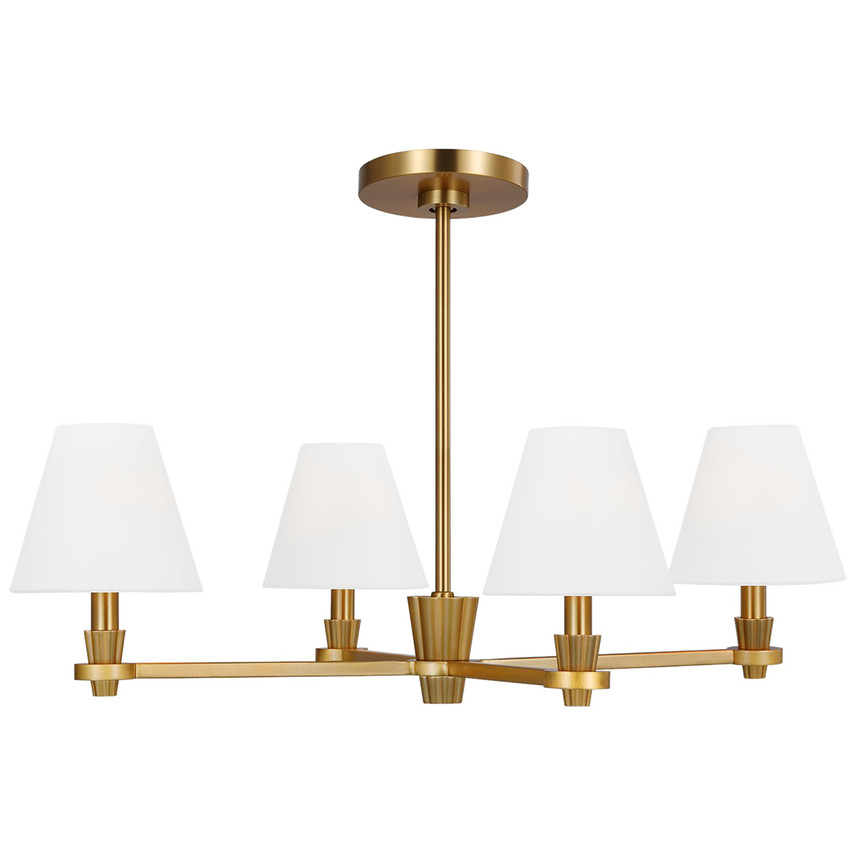 Paisley Medium Chandelier | Visual Comfort