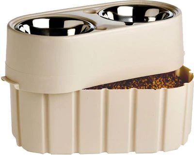 OurPets Store-N-Feed Elevated Dog & Cat Feeder | Chewy.com