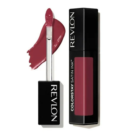 Revlon ColorStay Satin Ink Long Lasting Lipstick with Vitamin E, Silky Sienna, 0.17 fl oz | Walmart (US)