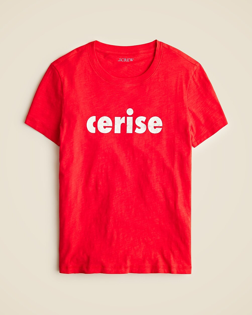 Classic-fit "Cerise" graphic T-shirt in vintage cotton | J. Crew US