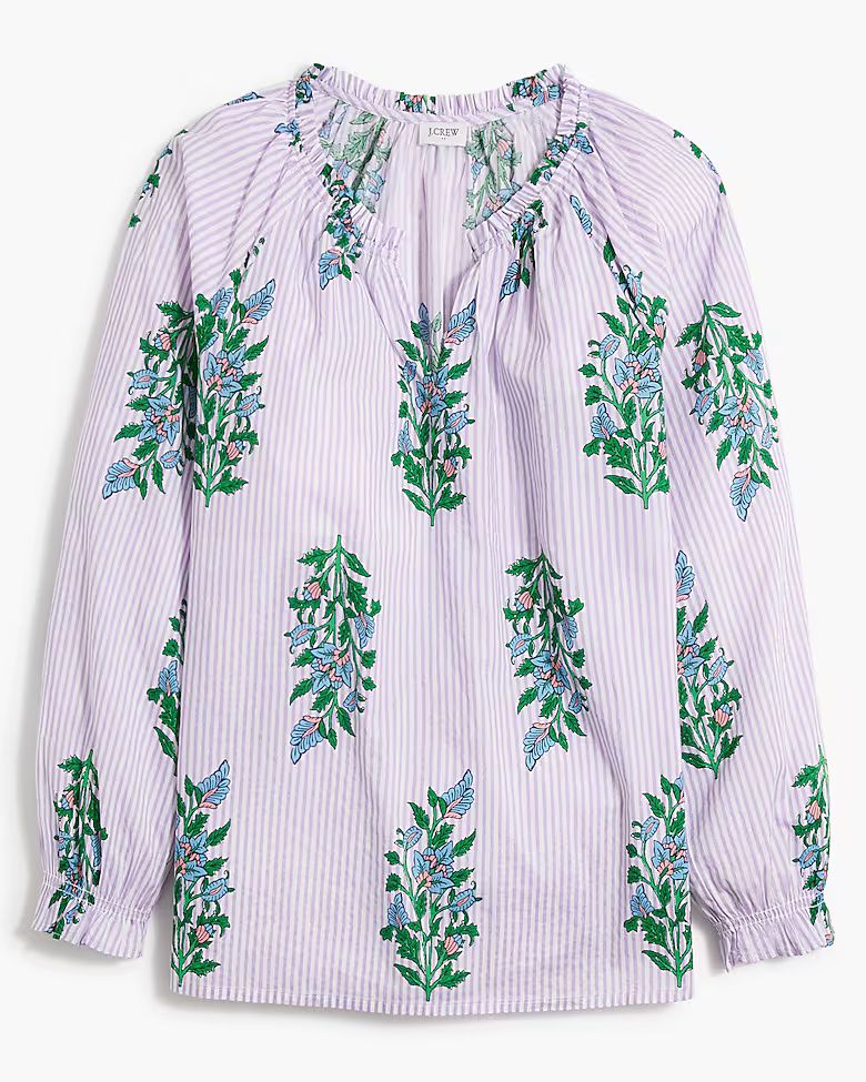 Cotton artist top | J.Crew Factory