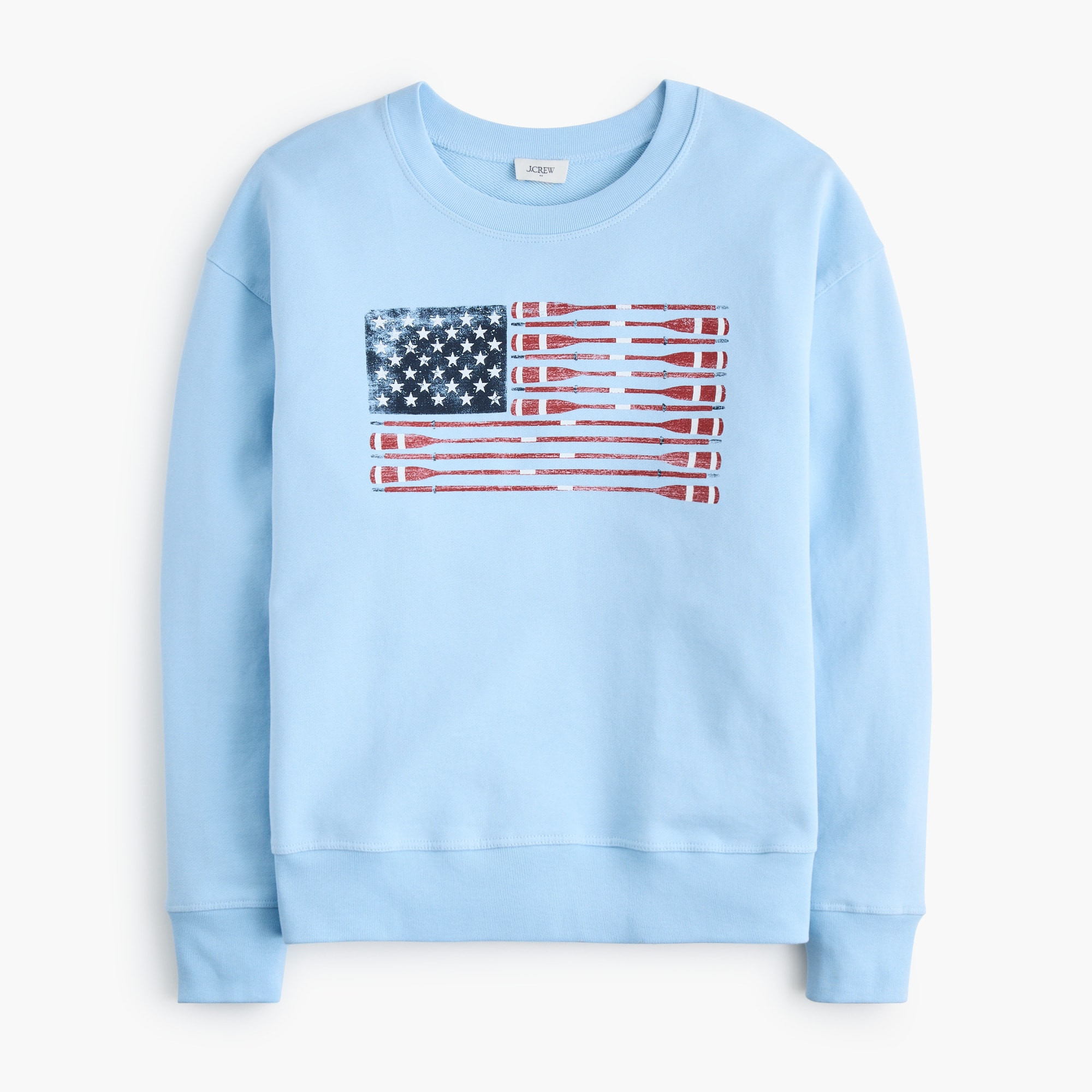 Oar flag graphic sweatshirt | J.Crew Factory