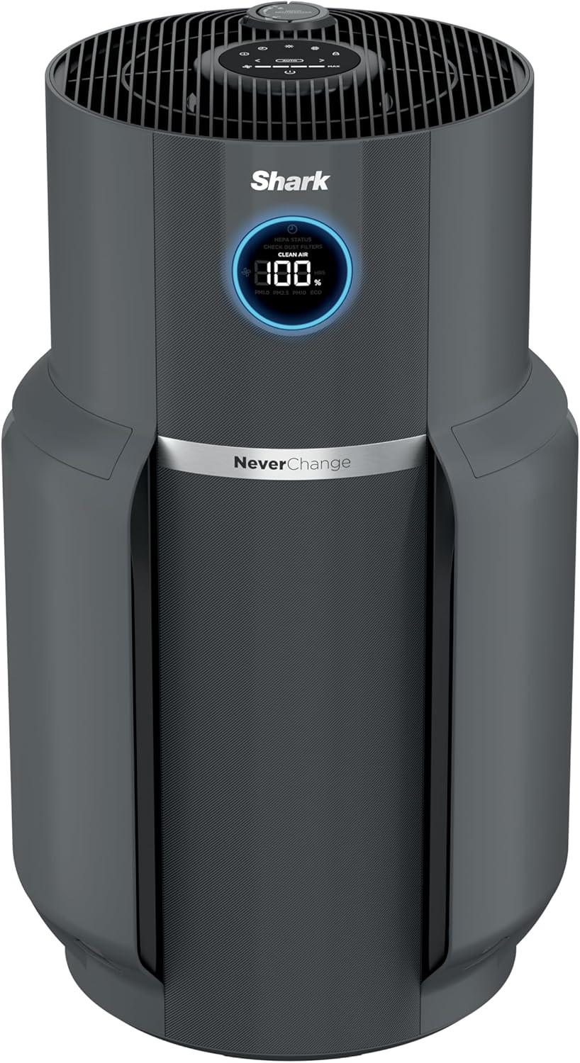 Shark NeverChange Air Purifier Max, HP301, Grey | Amazon (US)
