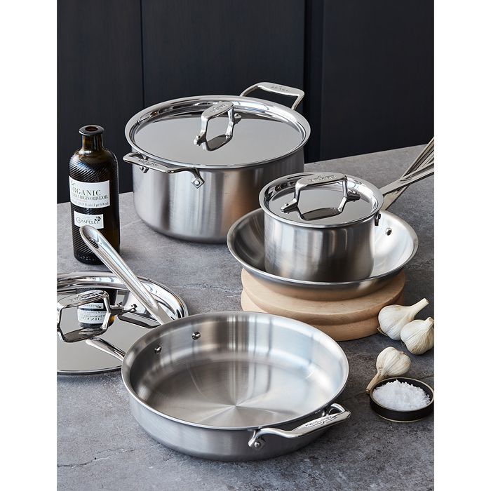 d5 Stainless Brushed 7-Piece Cookware Set - 100% Exclusive | Bloomingdale's (US)