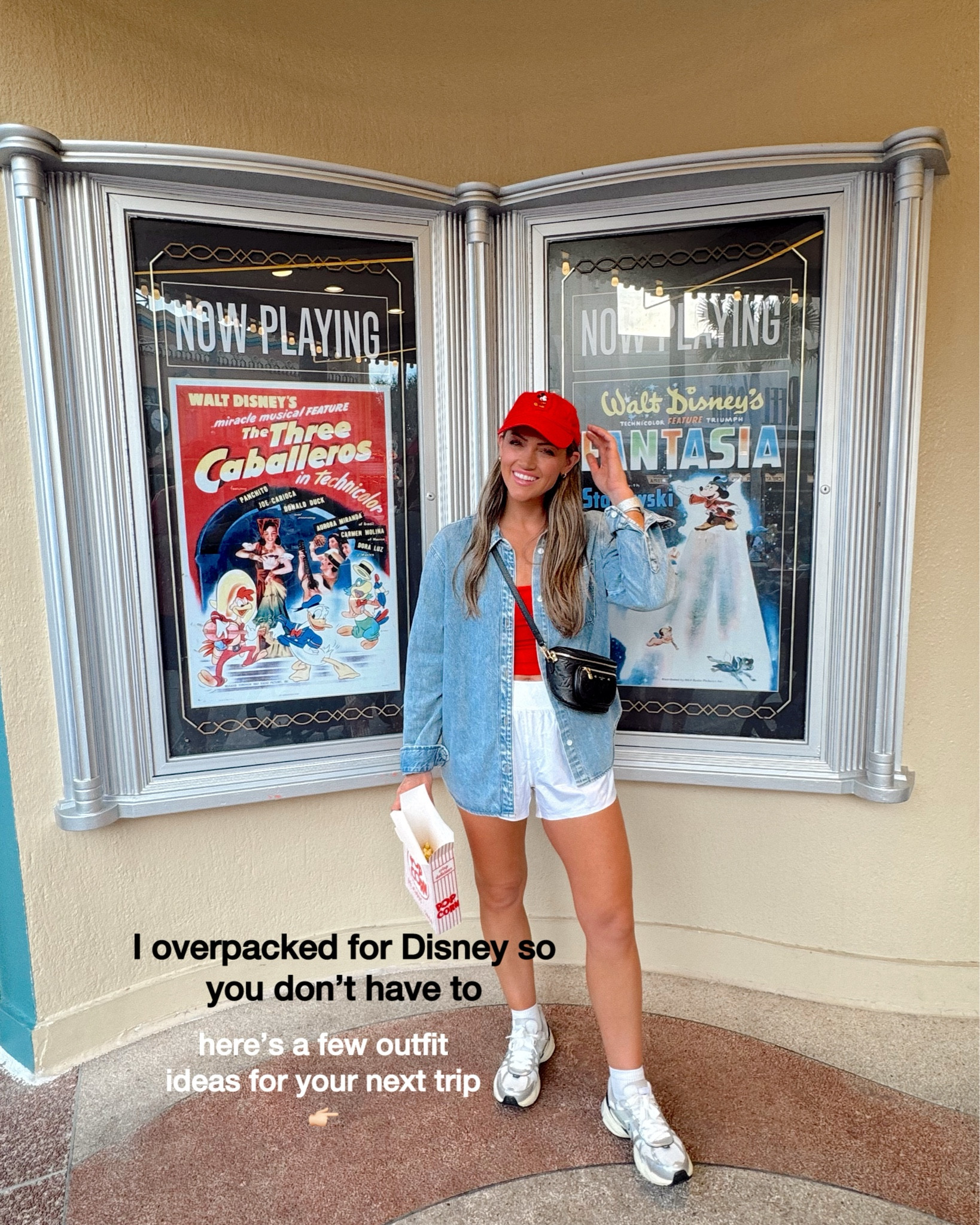 Only a 1 night at Disney but I couldn’t decide what to wear, sooo naturally I threw in 10+ options. 🙈😂 Here’s some cute Disney outfit ideas if you’re coming soon or for spring break. I also linked my favorite comfy walking shoes for the parks, too since we come all the time! 

#floridatrip #disneytrip #disneyworld #disneyoutfits #springbreak 