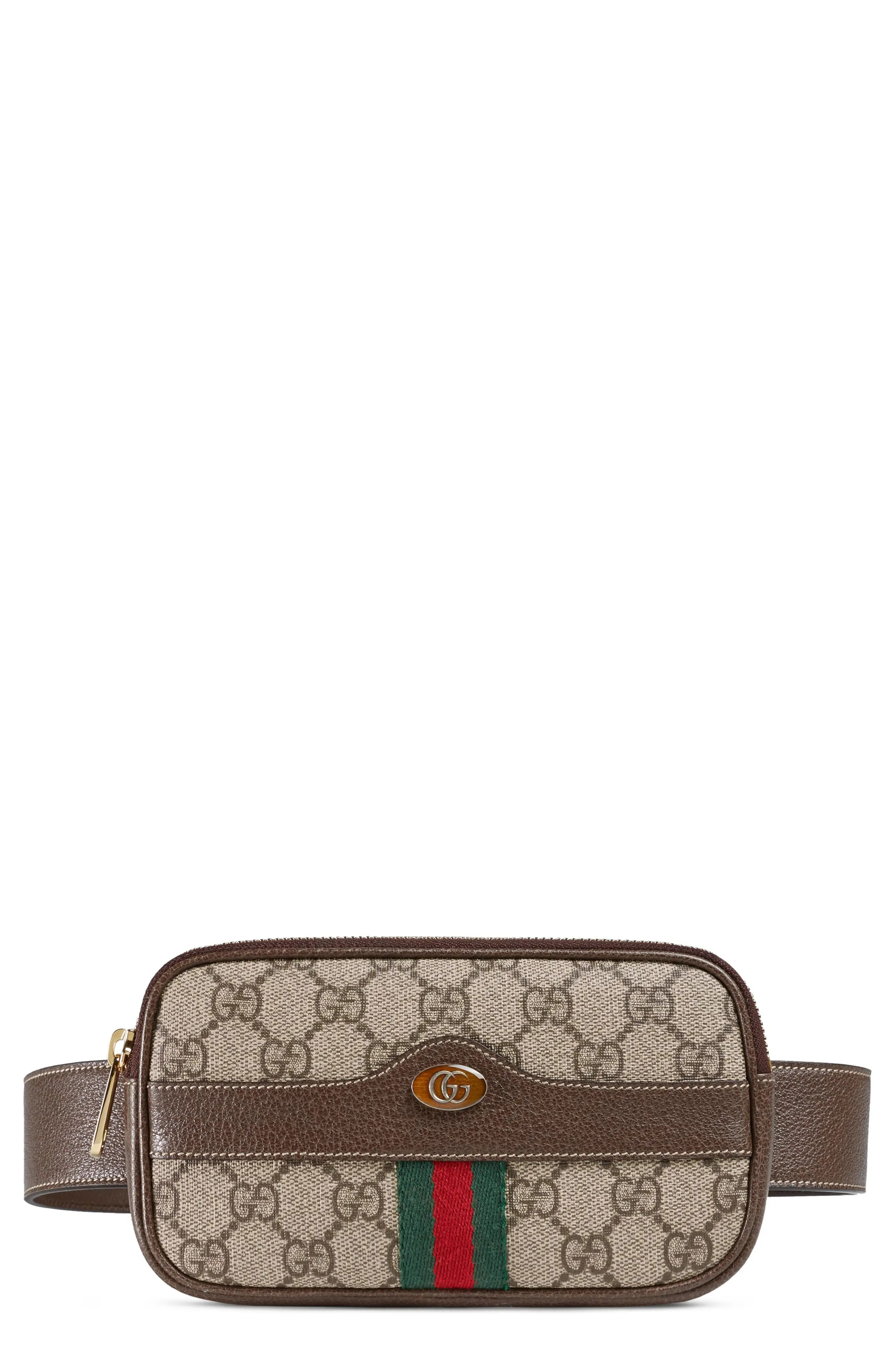 Gucci Ophidia GG Supreme Small Canvas Belt Bag | Nordstrom