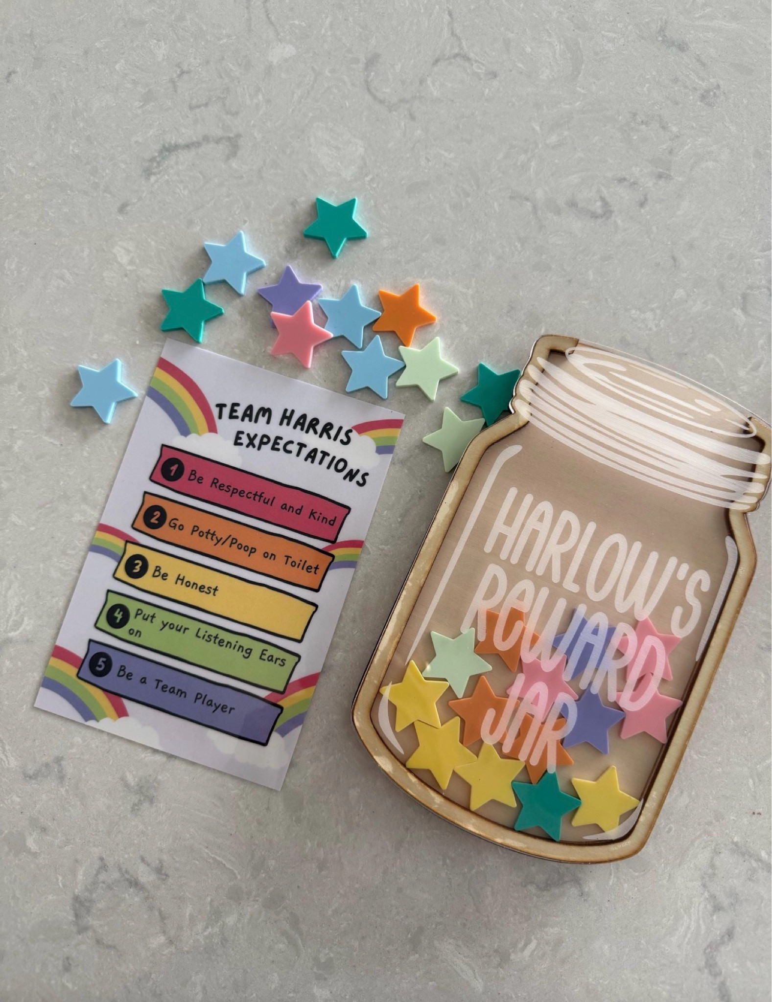 Star jar motivation for my toddler that I just ordered! 🤍 

#LTKmomlife