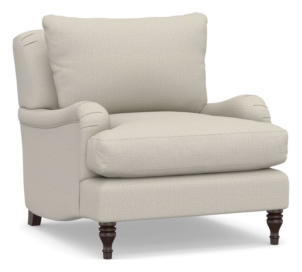 Carlisle English Arm Upholstered Armchair | Pottery Barn (US)