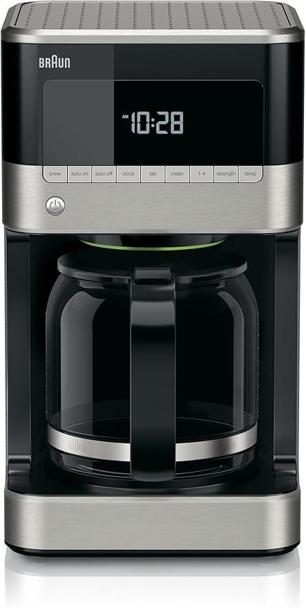 Braun Brew Sense Drip Coffee Maker, 12 cup, Black | Amazon (US)