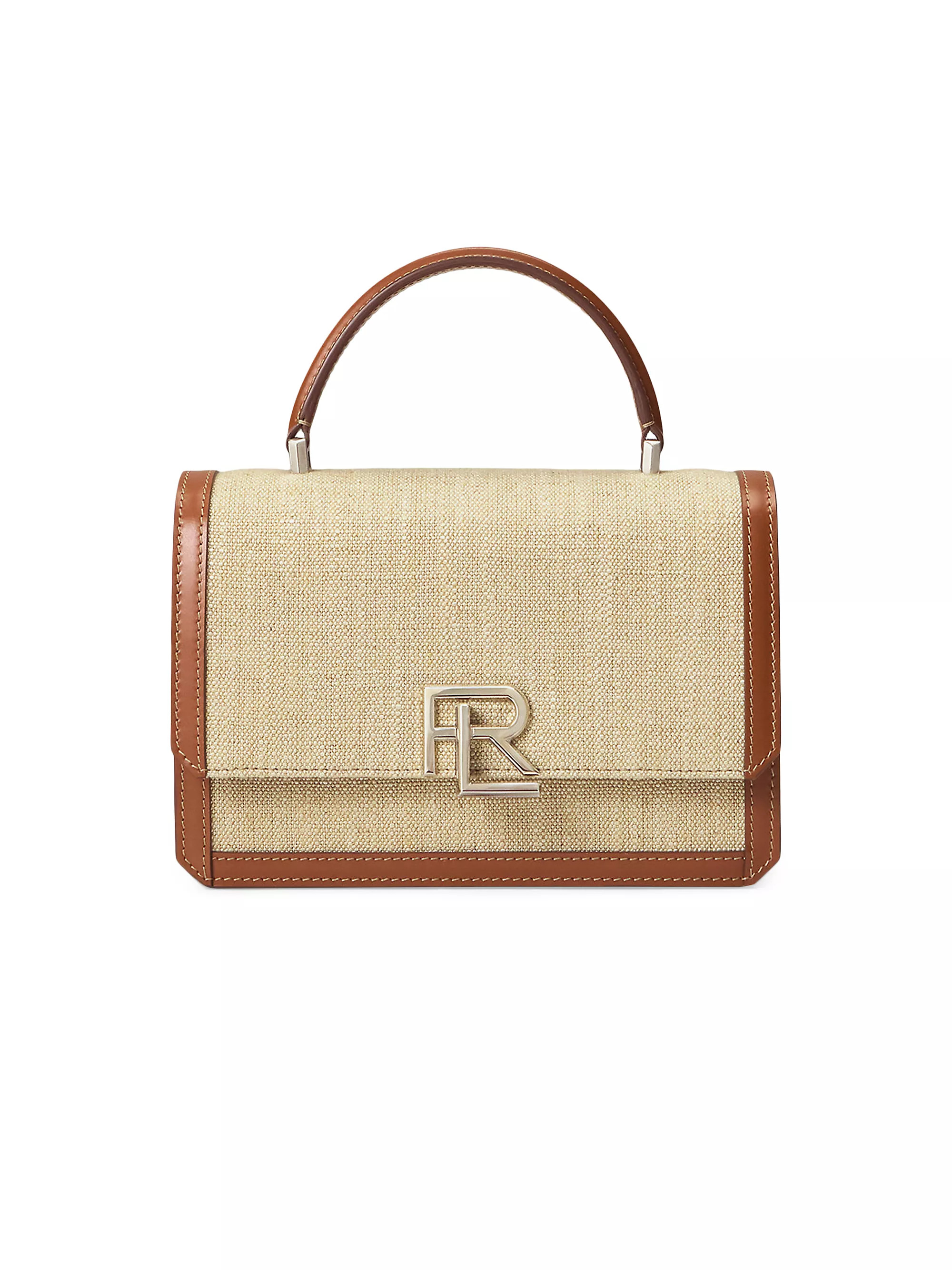 RL 888 Leather-Trimmed Crossbody Bag | Saks Fifth Avenue