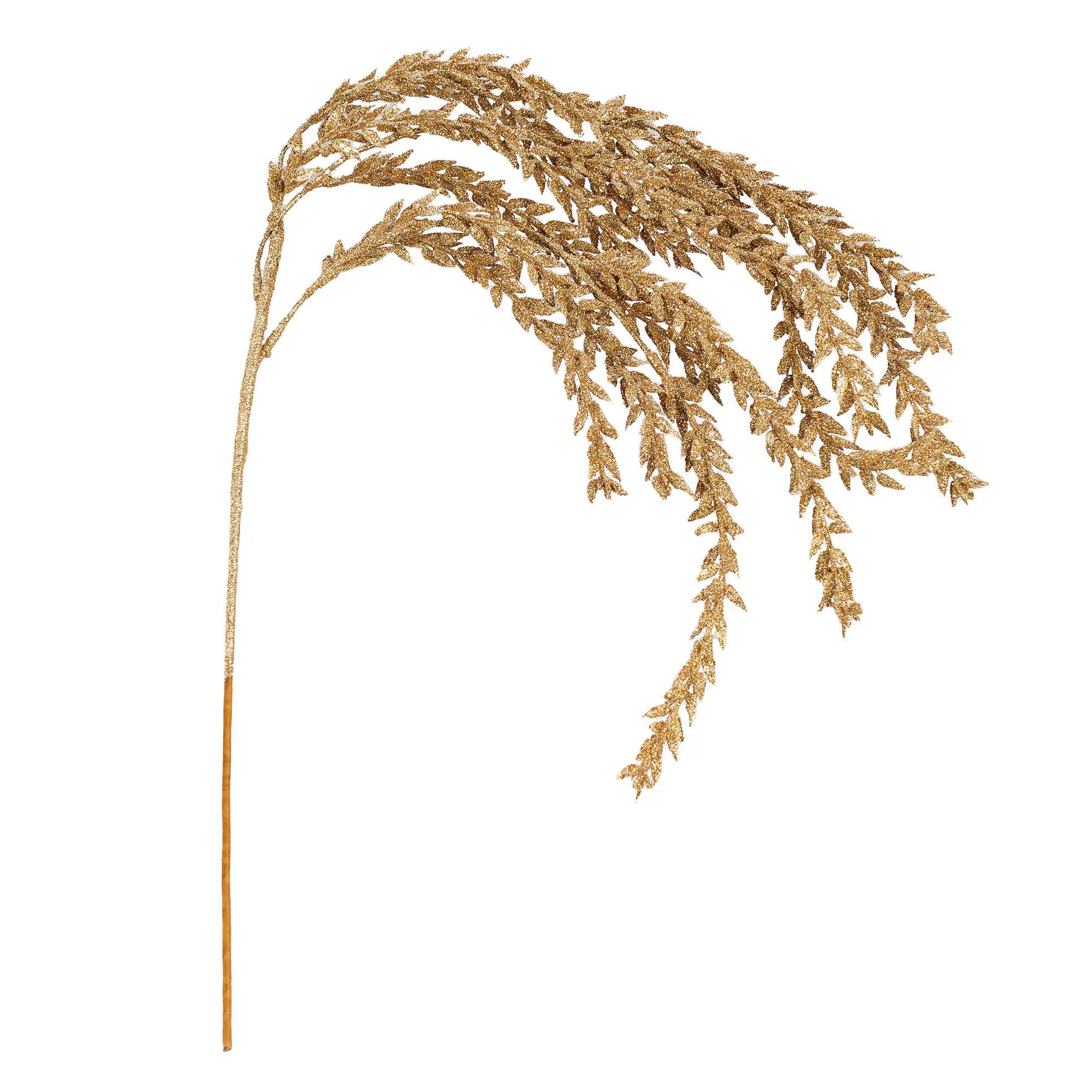 Holiday Living Gold Branch Spray Christmas Tree Pick | 88T0284A | Lowe's