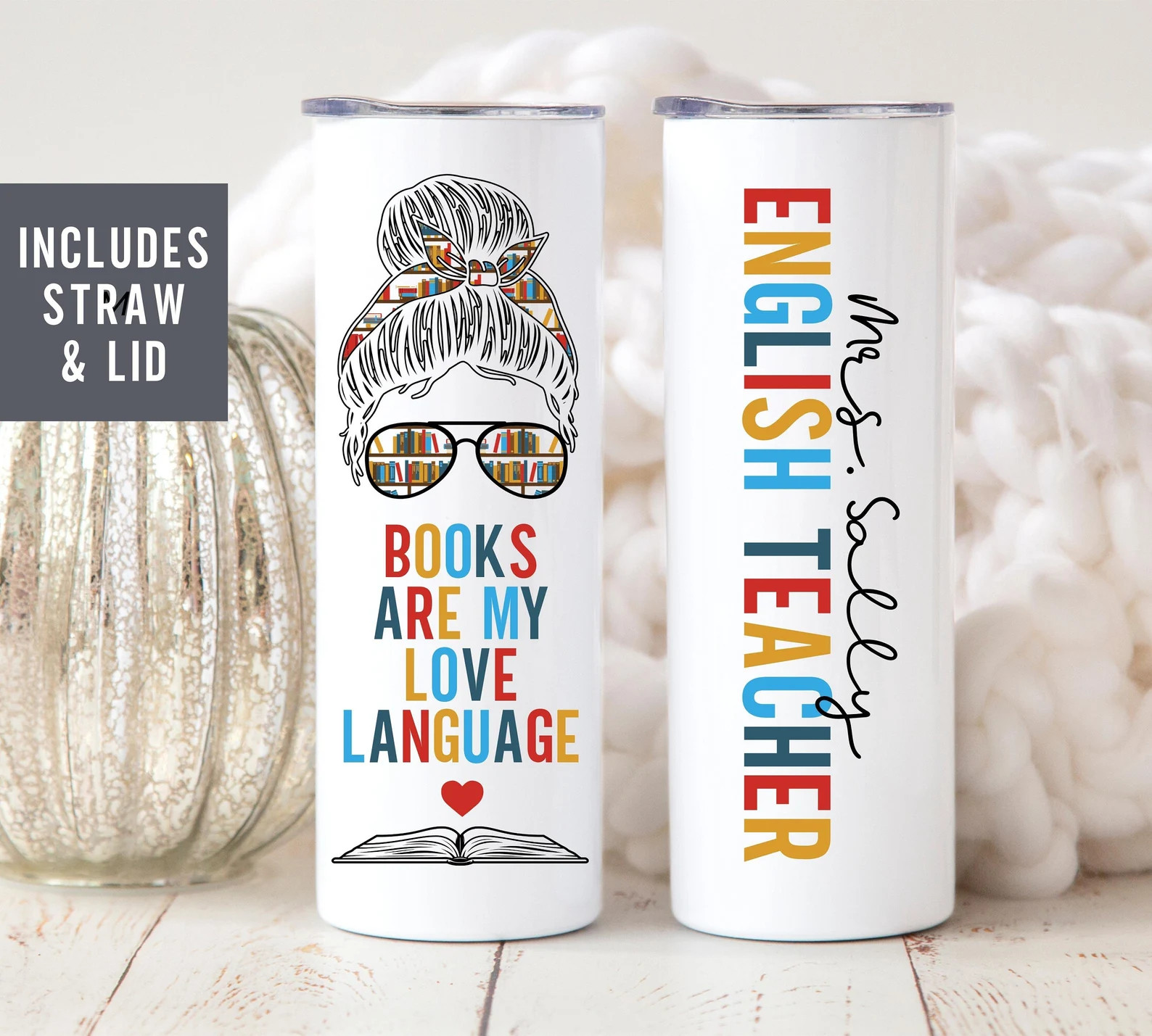 Book Lover Gift, Librarian Gifts, Writer Gifts, Author Gifts, Books Are My Love Language, Booktro... | Etsy (US)