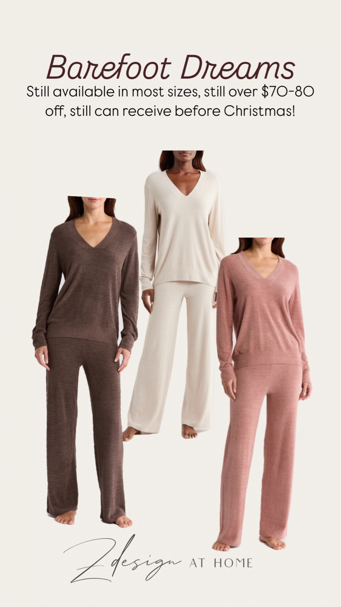 Barefoot Dreams CozyChic Ultra Lite PJ sets are Still available in most sizes, still over $70-80 off, still can receive before Christmas!!

Nordstrom, PJ’s, Christmas gifts, lounge outfit, pajama sets 

#LTKSaleAlert #LTKOver40 #LTKGiftGuide