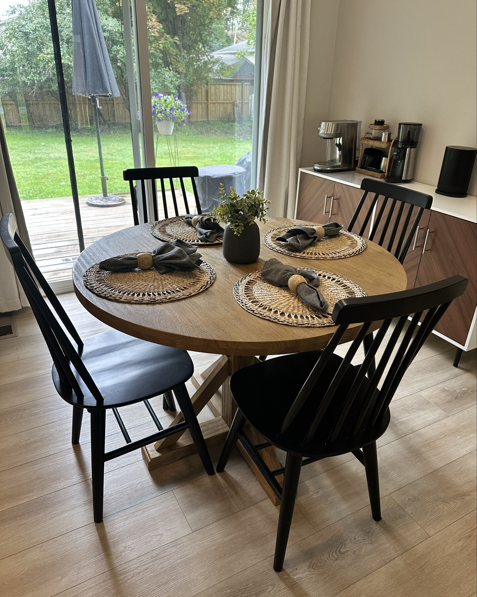 How amazing are these chair from Amazon!? They’re comfortable and I love the open backs, it makes the space look bigger. 

#LTKHome #LTKFamily