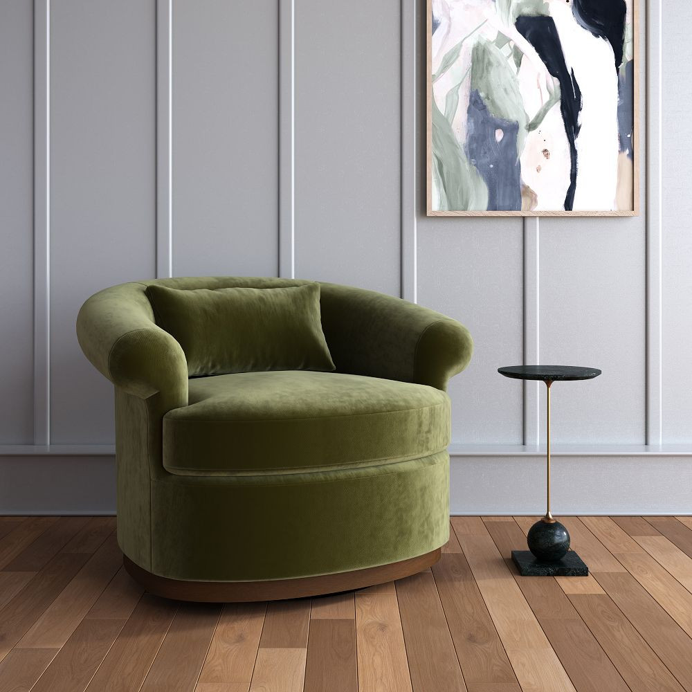 Morningside Swivel Chair | West Elm (US)